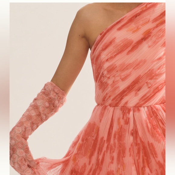 Anthropologie Hutch One-Shoulder Floral Romper - Picture 3 of 5